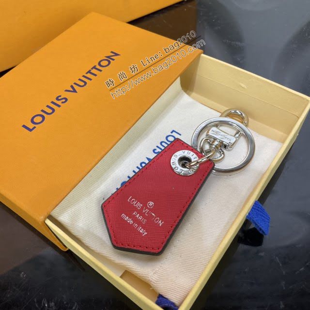 LOUIS VUITTON專櫃新款包包 路易威登Enchappes鑰匙扣 LV棋盤徽章鑰匙扣 M6917  ydh4081